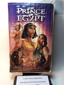 Vintage VHS Video Tape Movie / Dream Works The Prince Of Egypt - Picture 1 of 3
