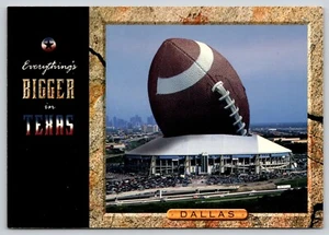 Postal Todo es más grande en Texas Dallas Football Stadium Sports - Imagen 1 de 2