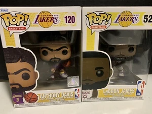 Funko POP LA Lakers Anthony Davis y Lebron James Lote 2 - Imagen 1 de 6