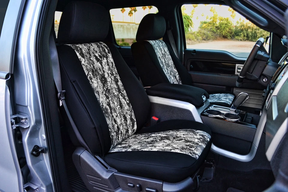 CUSTOM FIT NEO-CAMO FRONT & REAR SEAT COVERS for the 2013-2014 Ford Edge - Image 1 of 3