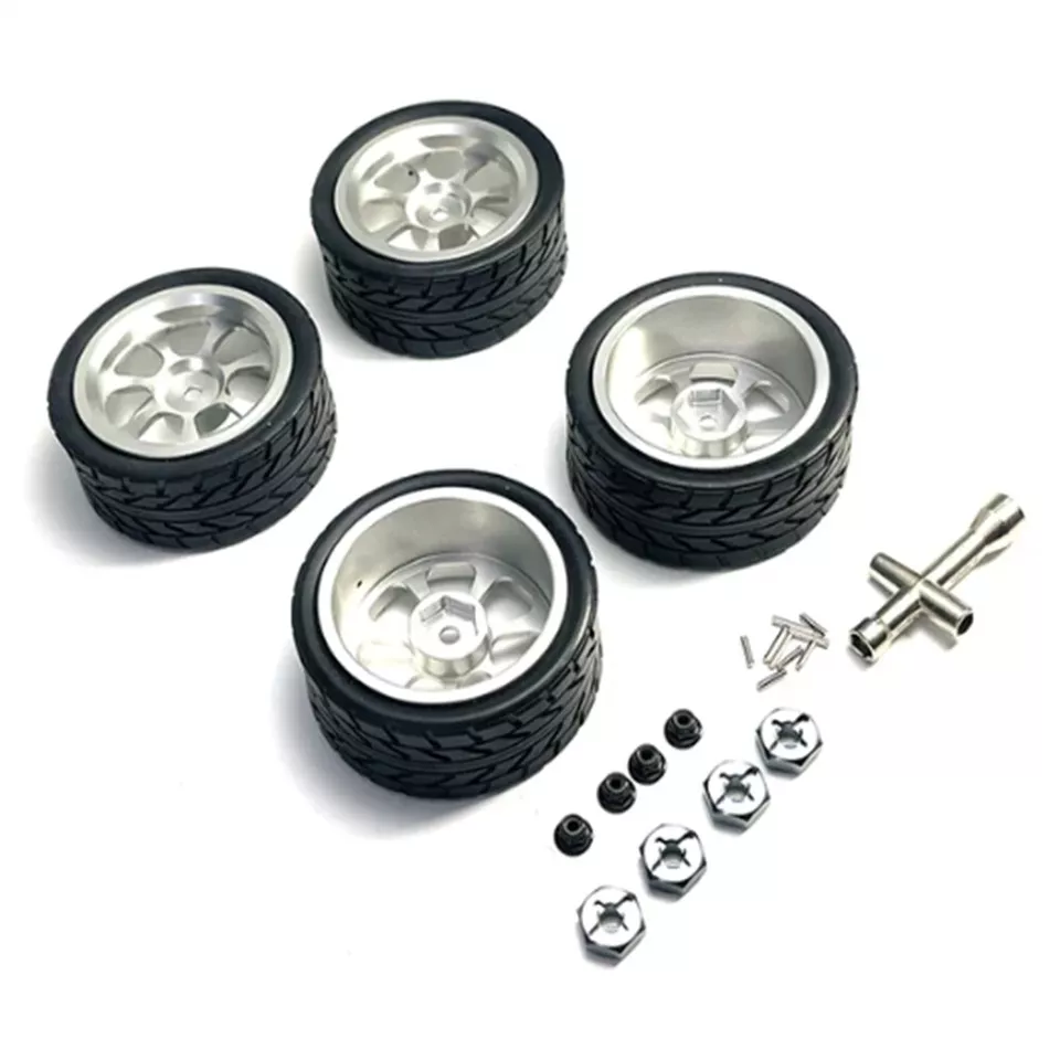 Upgrade Wheels For Wltoys 1:12 1:14 1:18 124016 124017 124018 124019 144001 A959 - Image 1 of 1