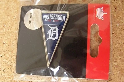 2014 Detroit Tigers Postseason pennant lapel pin AL MLB post season - Image 1 of 4
