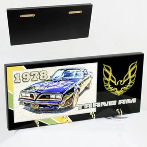 78 Pontiac Trans Am Garage Key Hanger Rack Schlüsselbrett Schlüsselboard Halter - Picture 1 of 1