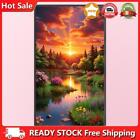 Full Embroidery Cotton Thread 11CT Print Landscape at Sunset Cross Stitch40x70cm