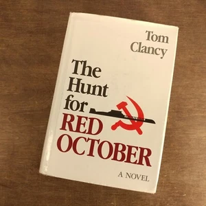 THE HUNT FOR RED OCTOBER~1st ed/7th Print~Tom Clancy's 1st Book~1984 Naval Press - Picture 1 of 12