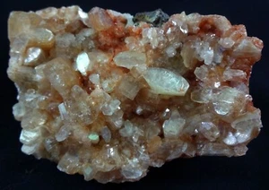 Apophyllite, Heulandite bleads formation on red matrix mineral specimen - Picture 1 of 3