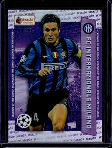 TOPPS MERLIN Heritage 23-24 Javier Zanetti Inter Milan paralelo 89/99 - Imagen 1 de 2