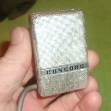 2 Vintage Concord Portable Metal Speakers 2 1/2" Tall Japan Decor Rare
