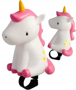 Fahrradklingel Trompete Einhornmotiv für Kinder Fahrradhupe - Bild 1 von 4