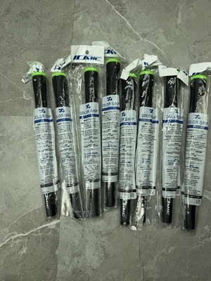 Nuevo juego de 8 empuñaduras de golf estándar Iomic Sticky Revolution 2.3 negro/verde Japón Foto 1 de 3