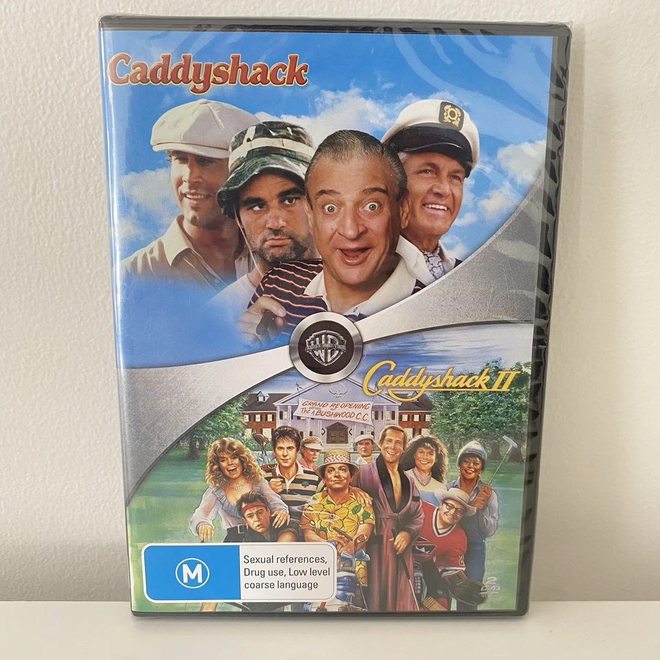 Caddyshack / Caddyshack 2 (DVD) Chevy Chase, Bill Murray Brand New & Sealed R4 - image 1 of 4