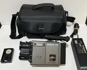 Zenith VM6200 VHS-C Camcorder W/case, Battery And Charger. Untested - Picture 1 of 15