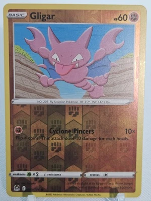 Gligar Common SWSH11: Lost Origin 095/196 NM - Image 1 of 2