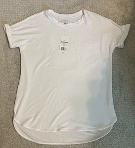 New Directions Damen Medium meliert grau Noppen Strick Oversize Pullover Bluse - Bild 1 von 9