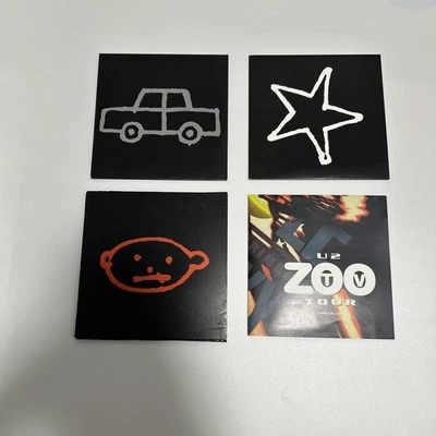 U2 Zoo TV Live - no CDs Fan Club Rare Promo with poster and cd covers  - Image 1 of 4