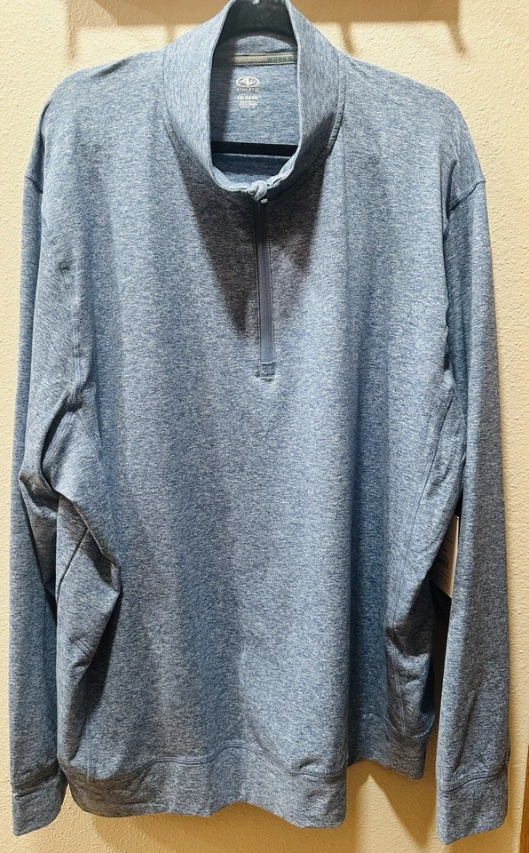 Athletic Works DriWorks lightweight Zip Up Jacket 3XL (54-56) Blue NEW WITH TAGS - Image 1 of 4