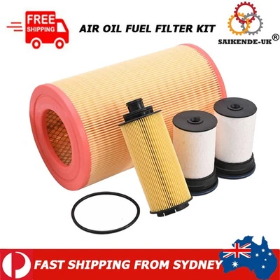 AIR OIL FUEL FILTER SERVICE KIT FOR HOLDEN COLORADO RG 2.5L/2.8L Turbo Diesel AU - image 1 of 4