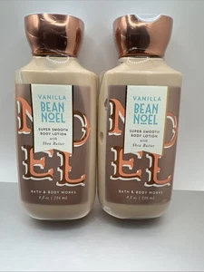 2 x Bath & Body Works Vanilla Bean Noel superglatte Körperlotion 8 Oz. - Bild 1 von 5
