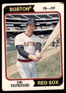 1974 Topps Carl Yastrzemski (bajo grado) Boston Red Sox #280 - Imagen 1 de 2
