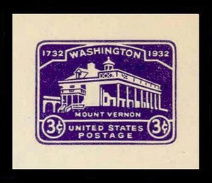 SCOTT #U526 VERY FINE MINT CUT SQUARE - Picture 1 of 2