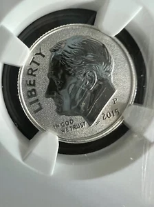 2015 P REVERSE PROOF SILVER 10C NGC PF69 MARCH DIMES SET EARLY RELEASES US MINT - Picture 1 of 6