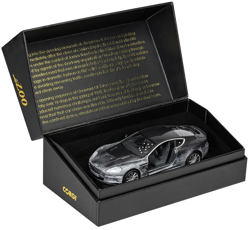 Corgi James Bond "Quantum of Solace" Aston Martin DBS 1:36 Die-Cast Car CC03805 - Image 1 of 3