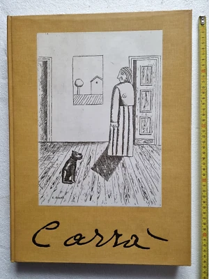 Carlo Carrà Massimo Disegni Acqueforti Litografie Nuova Italia 1980 Arte - Immagine 1 di 4