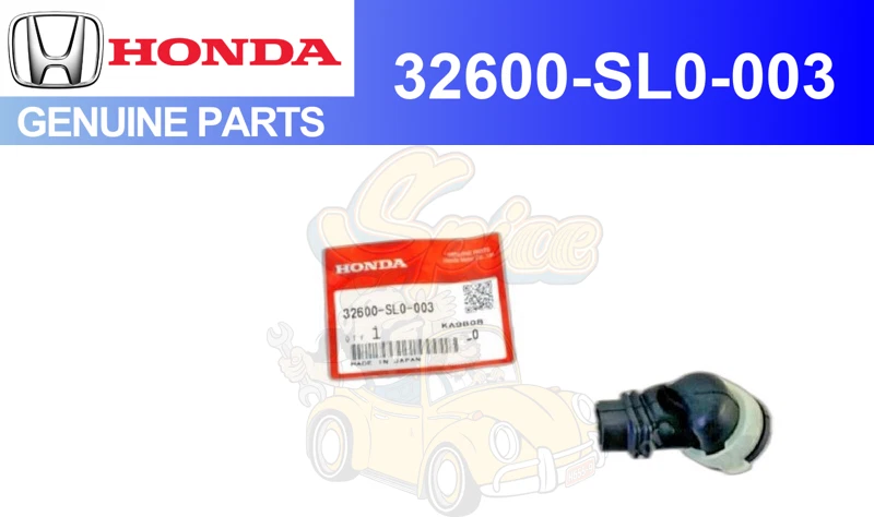 Honda ACURA GENUINE OEM NSX Ground Cable Assembly Battery 32600-SL0-003 - Image 1 of 3