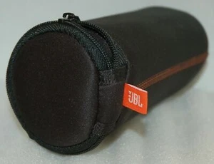 GENUINE JBL Flip 1/2 Zipper Sleeve Case BLACK Travel Bag bluetooth speaker skin - Picture 1 of 1