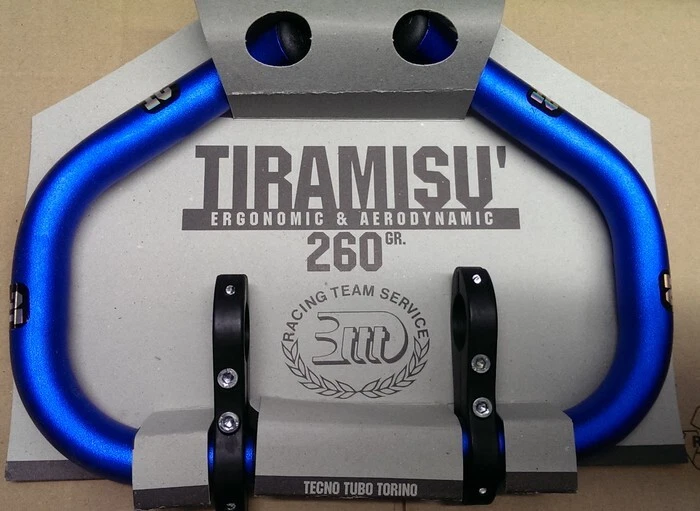 3T Tiramisu Lenkeraufsatz für Rennrad, blau, NEU, OVP, Retro, Kult - Bild 1 von 1