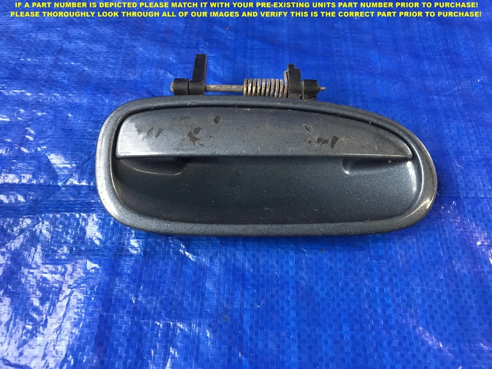 Manija de puerta exterior trasera derecha pasajero Honda Civic 1996 1997 1998 OEM 4D Foto 1 de 3