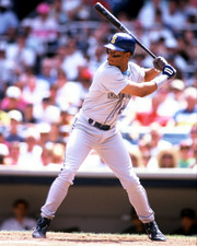 1991 KEN GRIFFEY JR Seattle Mariners BASEBALL ACTION Glossy Photo 8x10 PICTURE!