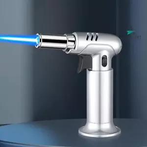 Butane Gas Blow Torch Burner Welding Auto Ignition Soldering BBQ Flame Thrower· - Picture 1 of 27