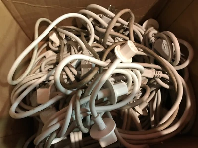 Lot 10 Apple iMac Power Cord a1418 A1407 A1419 A1316 monitor Thunderbolt Display - Image 1 of 2