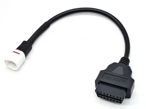 Adapterkabel von OBD-2 16 Pin auf 4 Pin für Yamaha Motorrad Diagnose-adapter D53 - Bild 1 von 4