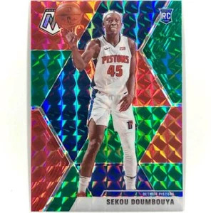 2019-20 Panini Mosaic #243 Sekou Doumbouya RC Choice Red Green Prizm rookie card - Picture 1 of 2