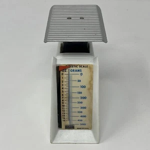 Hanson Kitchen Dietetic Food Scale 0-16 oz White / Ivory Made in USA Vintage - Picture 1 of 6
