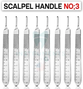 Scalpel Handle No.3 Blade Holder BP Handle, USA STOCK Surgical Scaple Handle CE - Picture 1 of 3