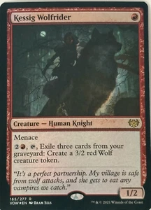 Kessig Wolfrider Foil (165) Innistrad: Crimson Vow VOW MTG Magic - Picture 1 of 1