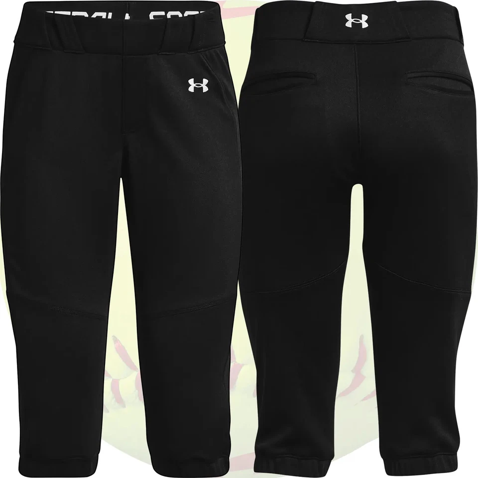 Pantalones de softbol Under Armour para mujer UA Vanish doble capa parte posterior de las piernas 1375663 Foto 1 de 1