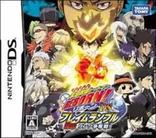 Katekyo Hitman Reborn DS Flame Rumble Nintendo DS Japan Game Soft Tested Working - Image 1 of 1