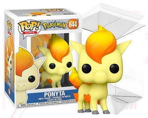 POKEMON FUNKO POP GAMES 644 Ponyta Vinyl Figure with Clear PVC Protector - Picture 1 of 12