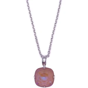 Mariana Sun-Kissed Twilight Silvertone Pendant Necklace in Purple/Yellow 148 NEW - Picture 1 of 3