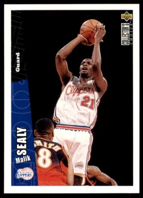 1996-97 Upper Deck Malik Sealy A Basketball Cards #263 - Image 1 of 2