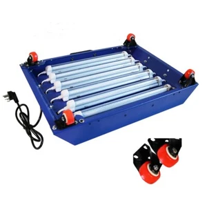 110V 6 LED Röhren Klappdeckel Push-Pull Dual Belichtungseinheit UV Plattendrucker Maschine - Bild 1 von 24