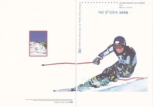 Document Philatélique 1er Jour : 94 2009 - Val d'Isère Ski Alpin - Picture 1 of 2