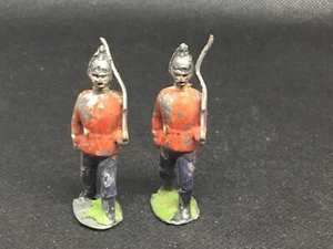 Soldatino Britains Small Scale, REGGIMENTO MANCHESTER at Slope (verde lime 307) Dama - Foto 1 di 7