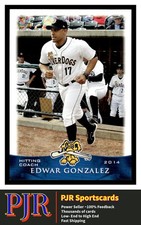 2014 Grandstand #17 Edwar Gonzalez Charleston Riverdogs