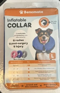 Bencmate Schutzhalsband aufblasbar für Hunde und Katzen groß - Bild 1 von 2