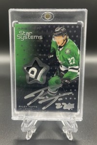 2021-22 UD Premier Star Systems Rookies #SSR-RT - Riley Tufte /149 Auto Patch 🔥